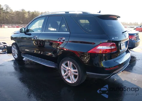 2015 Mercedes-Benz Ml 350 из США, поврежденный, VIN 4JGDA5JB5FA455288